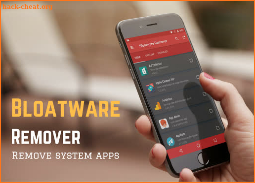 Bloatware Remover FREE [Root] screenshot