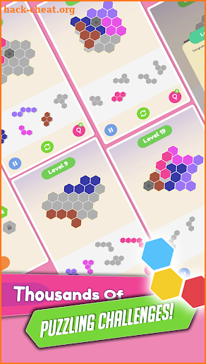 Block Hexa Maze: block challenge - puzzle maze screenshot