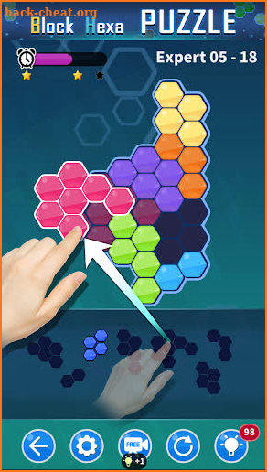 Block Hexa Puzzle screenshot