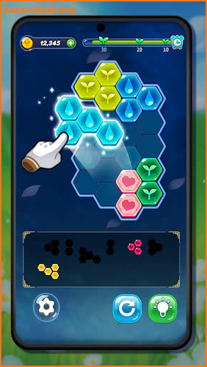 Block Hexa Puzzle: My Flower screenshot