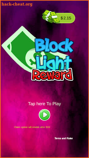 Block Light Reward screenshot