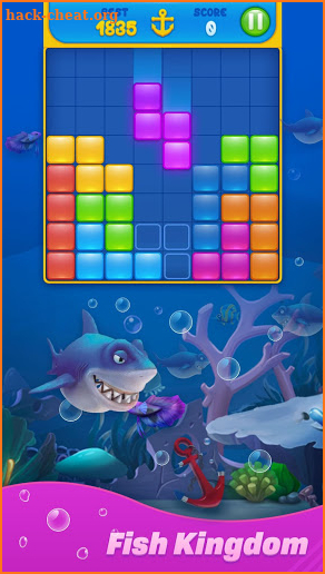 Block Puzzle Aquarium Game screenshot