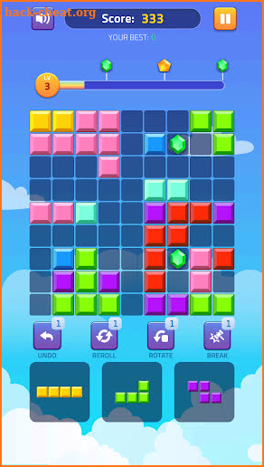 Block Puzzle - Gems Adventure screenshot