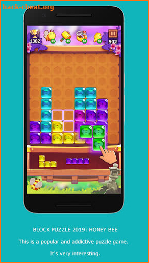 Block Puzzle: Honey Bee screenshot