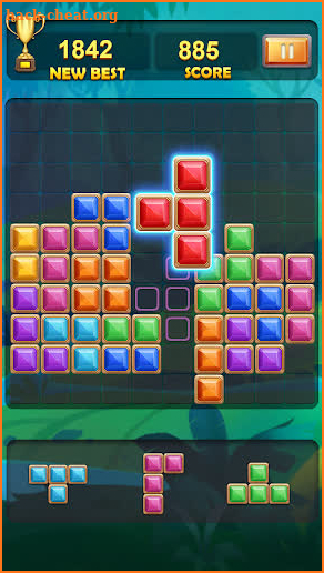 Block Puzzles Rotate 10x10 - fun game to play screenshot