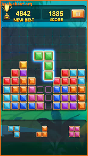 Block Puzzles Rotate 10x10 - fun game to play screenshot