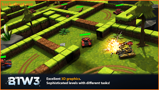 Block Tank Wars 3 screenshot