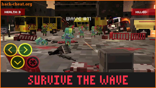 Block Zombie: Stop the Zombie Apocalypse FPS screenshot