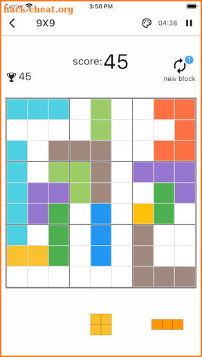 Blockdoku - Combination of Sudoku and Block Puzzle screenshot