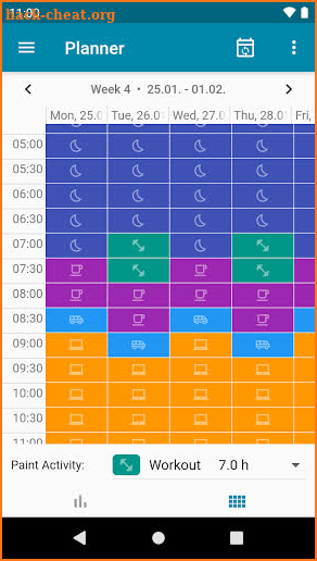 BlockPlanner - Balance your life - 168 hours screenshot