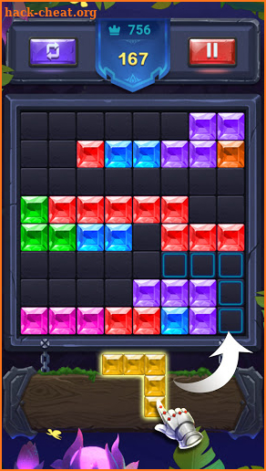 BlockPop- Classic Gem Block Puzzle Game screenshot