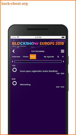 BlockShow 2018 screenshot