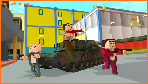 Blocky American: Gangster Shooting Criminal screenshot