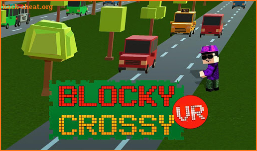 Blocky Crossy VR Reality 3D screenshot