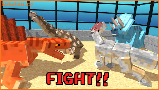 Blocky Dino Park: Dinosaur Arena screenshot