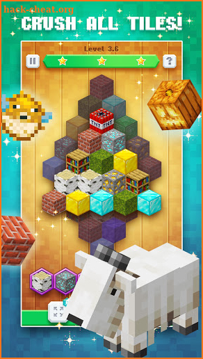 Blocky Tiles - Triple Match & Block Puzzle Game screenshot