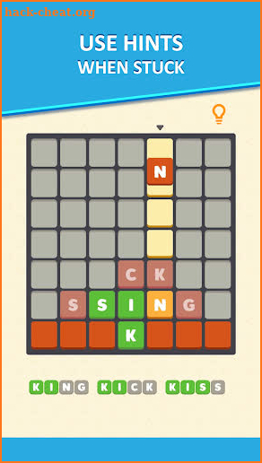 Blocky Words screenshot