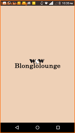 Blonglolounge screenshot