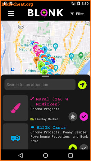 BLONK CINCINNATI screenshot