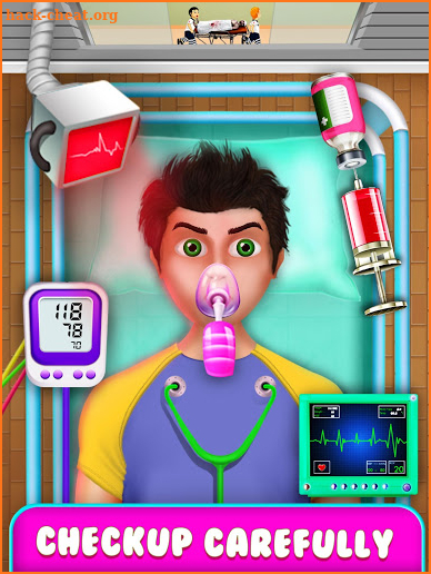 Blood Injection Simulator Checkup Hospital screenshot