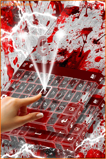 Blood Keyboard screenshot