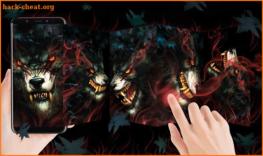 Blood King Wolf Live Wallpapers screenshot