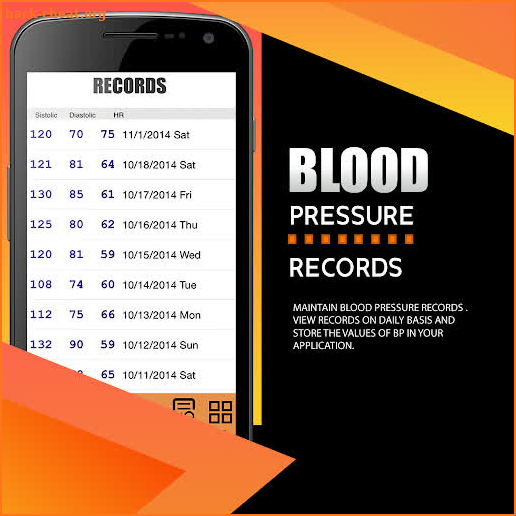 Blood Pressure BP Diary : Records History Tracker screenshot