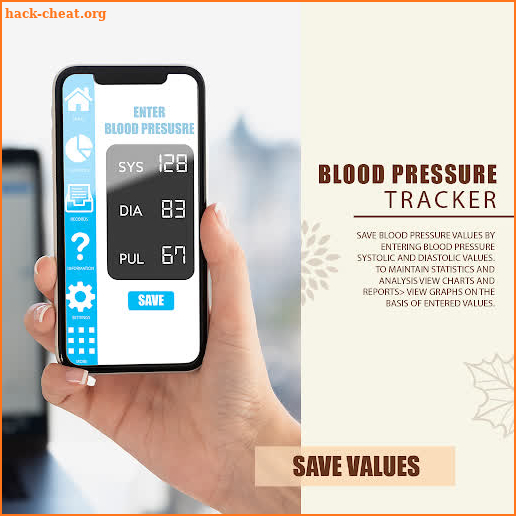 Blood Pressure : BP Health History Records Tracke screenshot