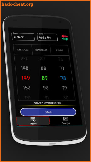 Blood Pressure : BP Info Checker History Tracker screenshot