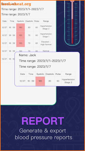 Blood Pressure Care screenshot