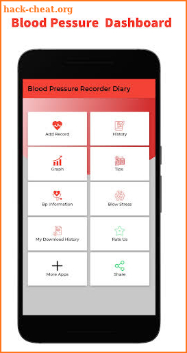 Blood Pressure Checker - BP Tracker Diary screenshot