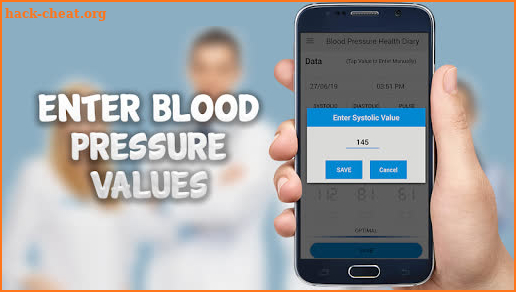 Blood Pressure Checker Test Scan : Log Diary screenshot