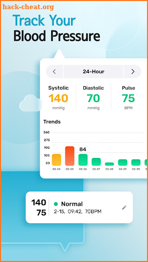 Blood Pressure Diary screenshot