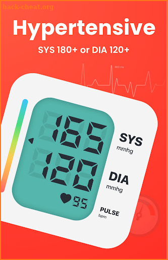 Blood Pressure - Heart Rate screenshot