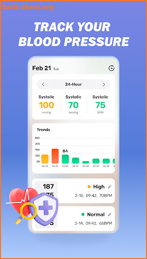 Blood Pressure Hub screenshot