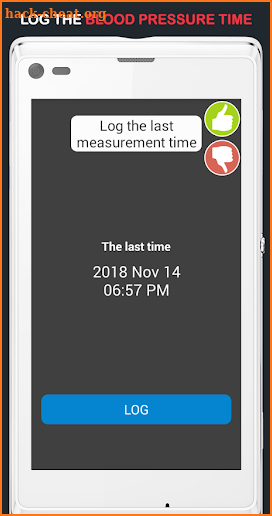Blood Pressure Log screenshot
