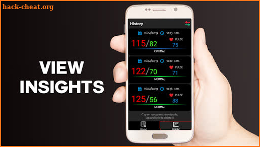 Blood Pressure Logger : Scan Tracker, Checker Test screenshot