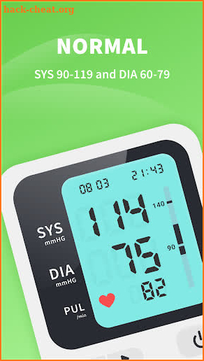 Blood Pressure Monitor screenshot