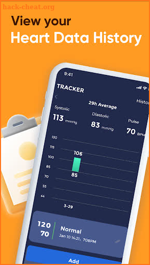 Blood Pressure Recorder screenshot