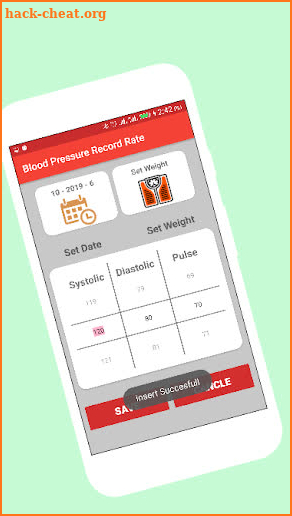 Blood pressure recorder & bp diary screenshot