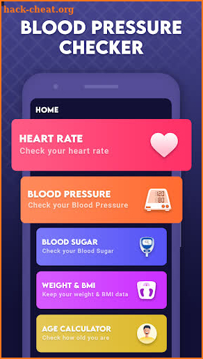 Blood Pressure Tracker screenshot