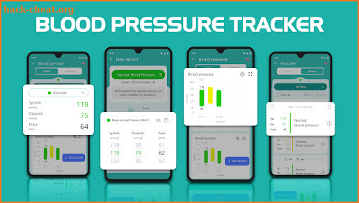 Blood Pressure Tracker screenshot