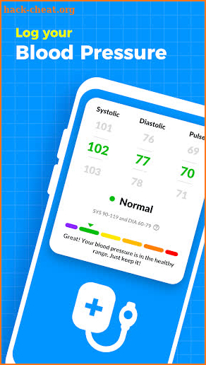 Blood Pressure Tracker screenshot