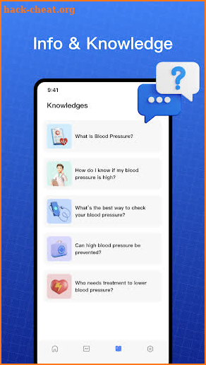 Blood Pressure Tracker screenshot