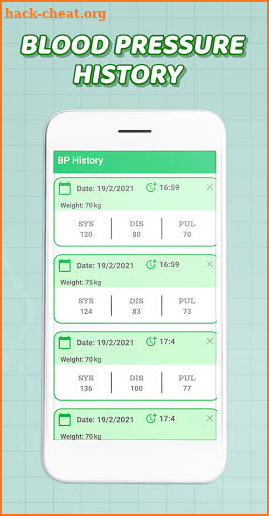 Blood pressure Tracker & BP Diary 2021 screenshot