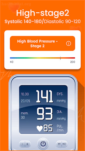 Blood Pressure Tracker & Info screenshot