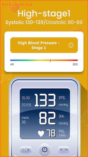 Blood Pressure Tracker & Info screenshot