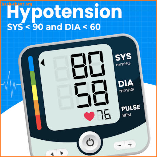 Blood Pressure Tracker App screenshot