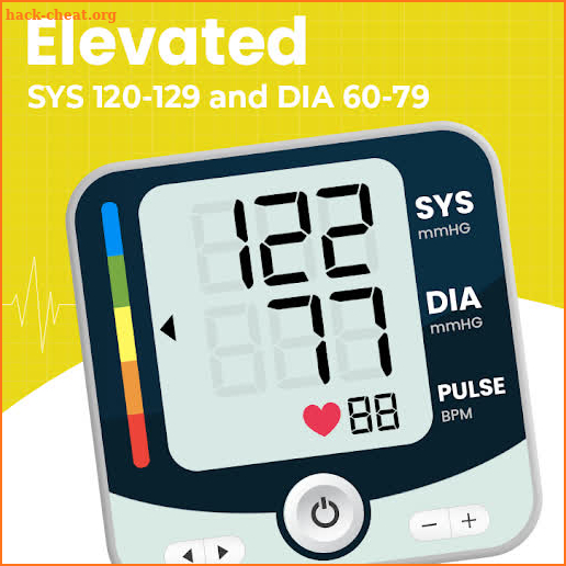 Blood Pressure Tracker App screenshot