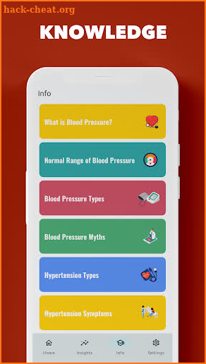 Blood Pressure Tracker App Pro screenshot